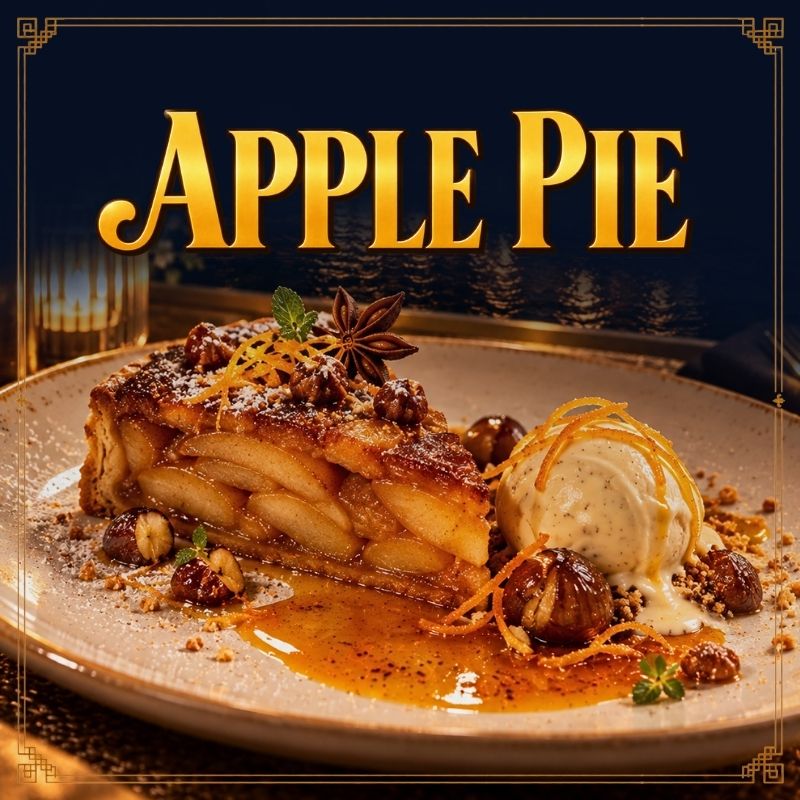 Apple Pie, sobremesa da experiência gastronômica